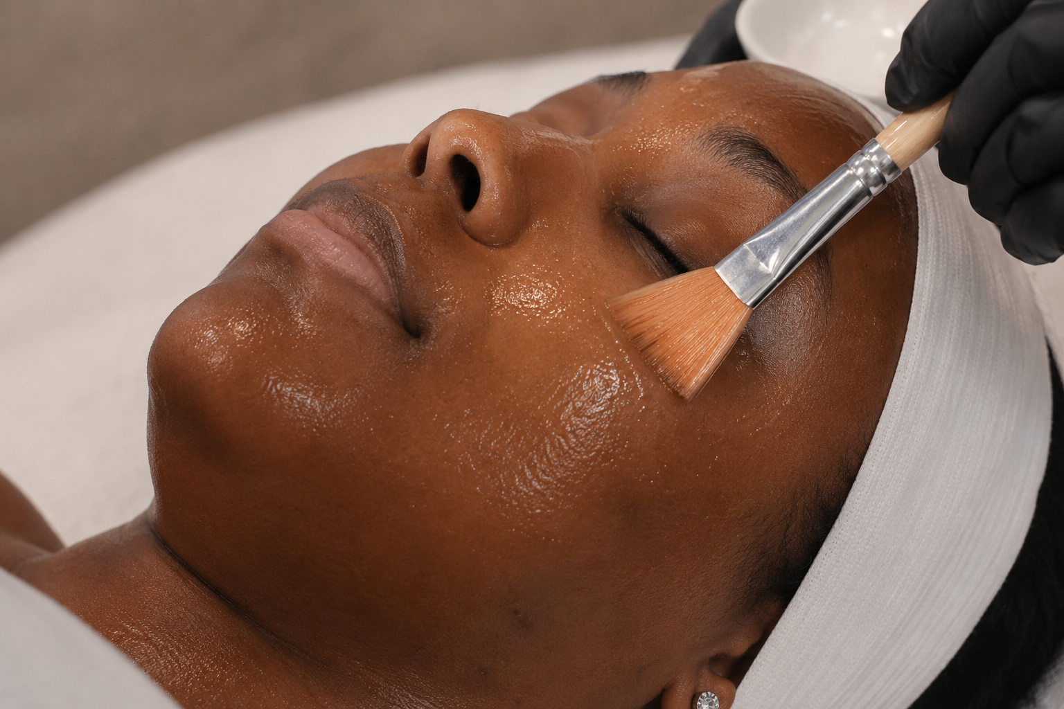 Clinical facials service