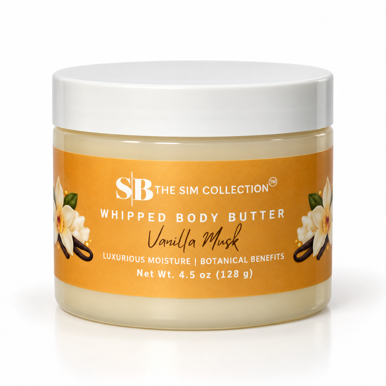 Vanilla Musk Whipped Body Butter 4.5 oz - Image 1