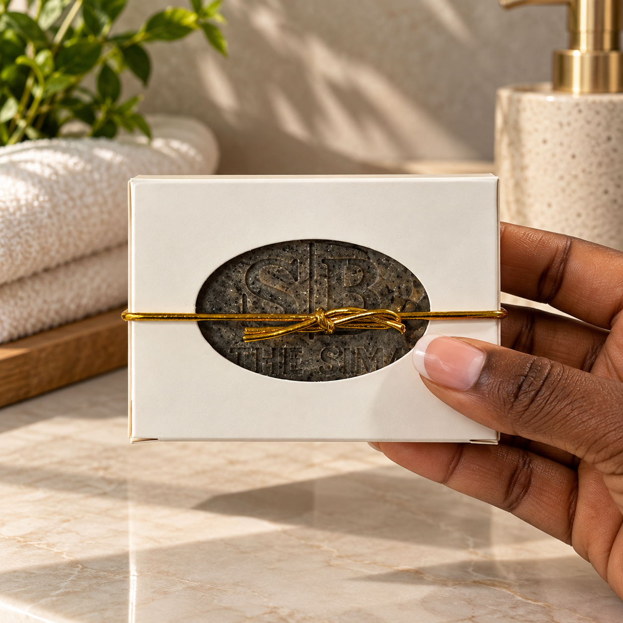 Green Tea + Charcoal Clarifying Bar Soap - Image 4